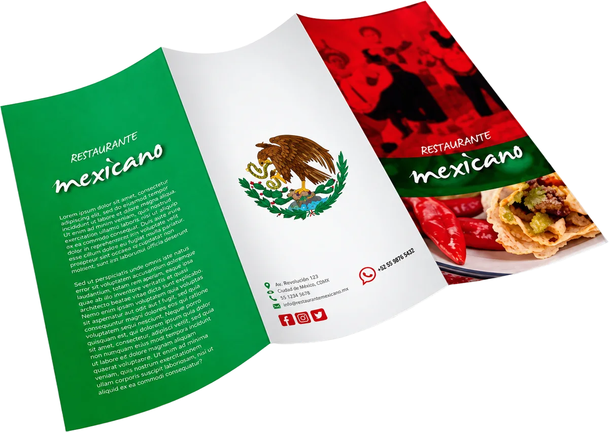 Folders, Flyers e Panfletos Personalizados – Folder com 2 Dobras A4