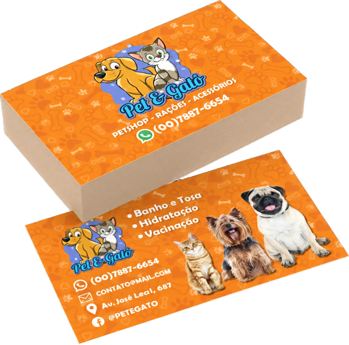 Cartão de Visita Personalizado – Intermediário