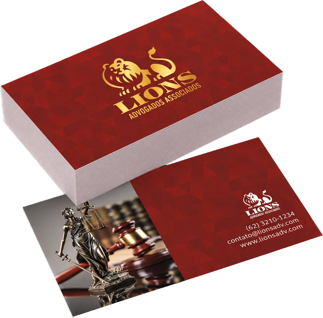 Cartão de Visita Personalizado – Luxo