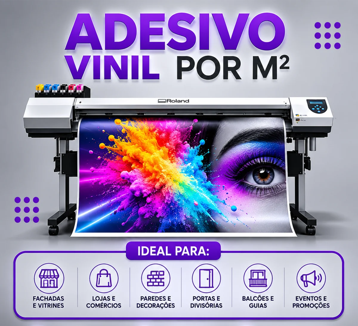 Adesivos e Etiquetas Personalizados – Tradicionais por m²