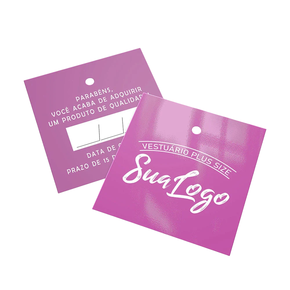 Tag para Roupa Personalizada – Tag Mini
